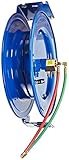 Coxreels SHWL-N-150 Spring-Driven Gas Welding Hose Reel, 1/4" Hose ID, 50 Foot Length [並行輸入品]