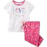 OSHKOSH(オシュコシュ) 2ピースパジャマ ホワイト パジャマ 6歳【並行輸入】