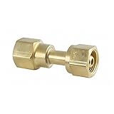 Uniweld F22X Brass Adaptor from CGA540 Tank to CGA580 Regulator [並行輸入品]