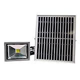 GOODGOODS LED ガーデンライト 10W 100W相当 電球色 ソーラー ライト 屋外 防水 投光器 夜間自動点灯 庭園灯 【一年保証】 TY10電球色