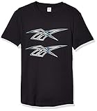 Reebok ユニセックス 大人用 クラシック ダブル ベクター Tシャツ L ブラック