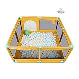 通気性のあるメッシュ付きの子供の安全な遊び場ポータブル屋内屋外アクティビティセンターフェンス