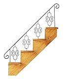 アイアン 壁掛け 4段シェルフ GHV-0411