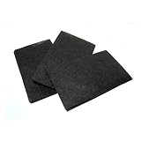 JBS 3p非毒性チャコールFlame retarding範囲フードフィルタ交換用ユニバーサル20 " x 12.2 "