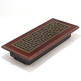 Accord GFCHAB410 Cherry Frame Floor Register with Forte Design, 4-Inch x 10-Inch (Duct Opening Measu
