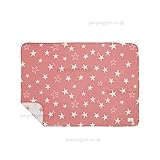 ブランケット 子供用 ひざ掛け おしゃれ MaMa & Co バヴァールブランケット スター ピンク 星 ヘミングス heming's