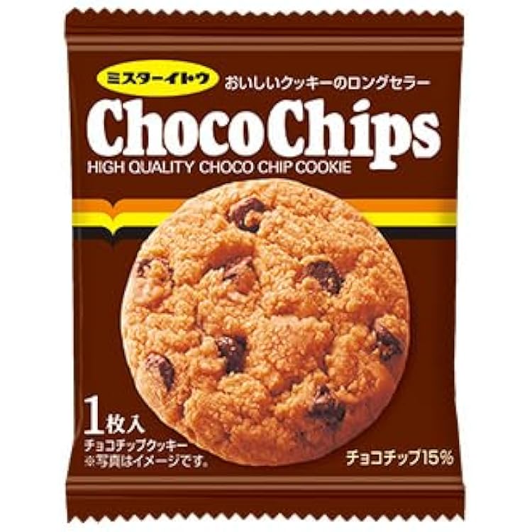 Amazon.co.jp: イトウ製菓 チョコチップクッキー 15枚×12箱 : 食品