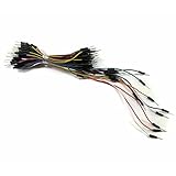 Pixnor 75個Male to Male Solderless Flexible Breadboardジャンプケーブルワイヤ 14522774X895005