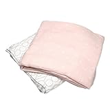 XOve Baby XL Bamboo Muslin Cotton Infant Swaddle Receiving Blankets | New Light Weight Babyshower Gi