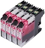 officeネット 互換インク マゼンタ 4個パック MFC-J880N / J990DN / J990DWN / J900DN / J900DWN / J830DN / J830DWN / J730DN / J730DWN / J887N / J997DN / J997DWN / J907DN / J907DWN / J837DN / J837DWN / J737DN / J737DWN /DCP-J963N / J962N / J762N / J562N / J968N / J767N / J567N 対応