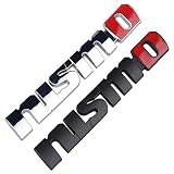 1ピース3dメタルnismo車ステッカー用日産メタル純粋なドライブnismoエンブレムデカールカースタイリング用日産キャシュカイエクストレイルジューク晴れ-Silver Sticker