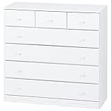 家具 便利 おしゃれ チェスト（ホワイト） 101257600