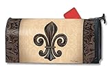 MailWraps Fleur de Lis Mailbox Cover #01287 [並行輸入品]