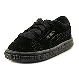 (プーマ) Puma Suede Iced ベビー 米国 4 ブラック スニーカー [並行輸入品]