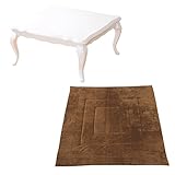 オルガヘキサ使用のこたつ布団と猫脚こたつの2点セット【-Elise-エリーゼ（75cm幅・正方形）】