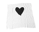 モダンバーラップ Modern Burlap おくるみ 1枚 オーガニック コットン モスリン スワドル ブランケット SINGLE HEART