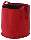 タカショー フェルトプランターM レッド