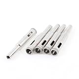 uxcell ホールソー　コアビット　穴あけ　ガラス ク穴あけ　8mm切断直径　ドリルツール　5個セット