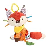 KRY 子供のおもちゃ かわいい ぬいぐるみ 赤ちゃん 音が鳴る 0歳から 知育玩具 (fox)