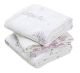 aden & AnaisクラシックコットンMusy Muslin Squares 3パックfor the Birds