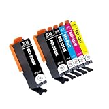 【pomme】 BCI-331+330/5MP ＋ BCI-330BK 染料 お得な6本セット キヤノン対応 互換インク 残量表示機能付 ISO14001/ISO9001認証工場