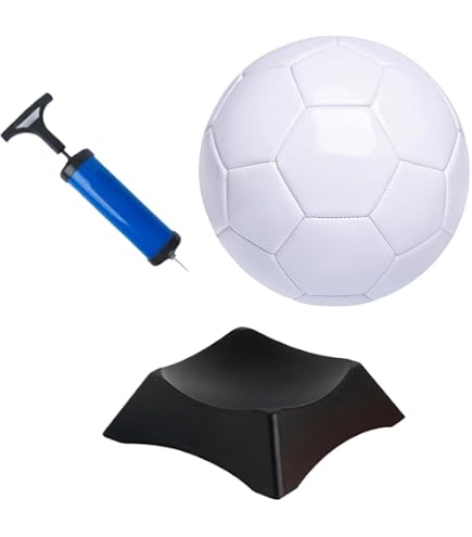 Amazon | NABESHI サインボール サッカー スタンド 空気入れ セット