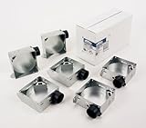 Broan 1667H Housing Pack for 1670F, 1671F, 1688F and 1689F (damper/plastic duct connector included) 