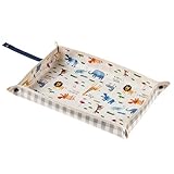 わくわくお食事タイムのベビーランチョンマット・トレイ　サバンナ横断どうぶつ大行進（生成）　B0501100　日本製