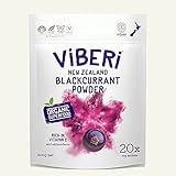 ViBERi (ヴァイベリー) 有機JAS カシスパウダー (カシス100%)200g - 10g x 20個 (個包装)