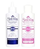 【トータルケアセット】 シェルミラック スキンコンディショナー 200ml ／ エッセンスローション 150ml 各1本ずつ 化粧水 ふきとり化粧水 導入化粧水 無添加 敏感肌 乾燥肌 保湿 毛穴 セラミド 美容 ハリ キメ スキンケア エイジングケア 毛穴 うるおい ローション 自然成分 レディース メンズ