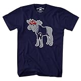 ニューイングランド・ムース Tシャツ US サイズ: XL カラー: ブルー