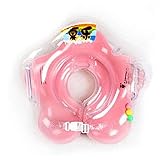 YideaHome赤ちゃんのトレーニングに 首浮き輪 プールやお風呂で バランス 水遊び 入浴 調節ベルト付