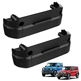 Auto Spec マツダ CX-60 CX-70 専用 ドアハンドルボックス ドアボックス ドアハンドルポケット CX-80 CX-90トレイ ゴミ箱 カスタムパーツ マツダ アクセサリー 小物入れ ドア収納ボックス 滑り止め 内装パーツ 車内空間活用