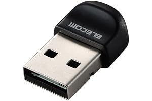 エレコム Bluetooth USB アダプタ Bluetooth 5.3 対応 小型 Bluetooth Low Energy 対応 Windows 11/10/8.1用 日本メーカー LBT-UAN06C2/EC
