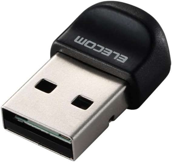 エレコム Bluetooth USB アダプタ Bluetooth 5.3 対応 小型 Bluetooth Low Energy 対応 Windows 11/10/8.1用 日本メーカー LBT-UAN06C2/EC