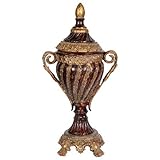 Timeless Reflections by AFD Home 10585840 AFD Home Brioche Handled Urn Decorative Accent [並行輸入品]
