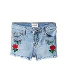 [ハドソン] Hudson Kids ガールズ Flower Field Shorts in Faded Blue (Infant) パンツ Faded Blue 12 Months [並行輸入品]