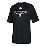 adidas Texas A&M Aggies ユース 半袖フットボールTシャツ M