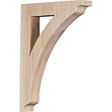Ekena Millwork BKTW01X08X12THMA 1 3/4W x 8 1/2D x 12H Large Thornton Wood Bracket, Maple by Ekena Mi