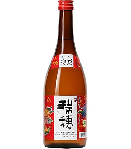 Amazon.co.jp: 瑞穂酒造 瑞穂 (みずほ) 35度 熟成三年古酒 泡盛 1800ml