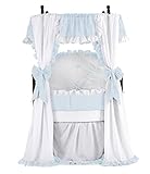 Baby Doll Bedding Darling Round Crib Set, Blue by BabyDoll Bedding