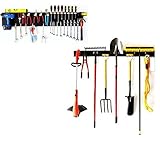 WallPeg Starter Pegboard Kit 48 in. wide with locking peg hooks [並行輸入品]