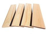 国産桧　板材無節　幅１２ｃｍ×厚1.5ｃｍ×長さ６０ｃｍ　４枚セット (６０ｃｍ)