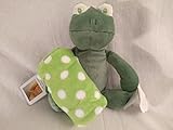 Snugly Baby Plush Frog 12 "インチ、簡単ロック付きリングサイズ30 x 30インチPlush Blanket