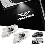 Jiooy トヨタ 新型アルファード40系 カーテシランプ LEDロゴ投影 アルファード30系 カーテシランプ レーザーロゴ付き 40系アルファード カーテシライト LED Alphard 40系 ウェルカムライト アルファード 30系 車用ドアランプ アルファード30 後期 車足元ライト アルファード40 アクセサリー 専用 高輝度 色褪せず 簡単取付 取付工具付き