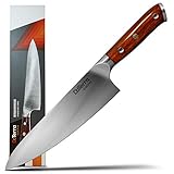 DaTerra Cucina 三徳ナイフ - 7インチ | アイゼンローズ - 鋭いドイツスチール - プロフェッショナルキッチンナイフ