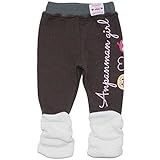 2016年 秋冬 アンパンマンガール ドキンちゃん 裏シャギー あったか裾くしゅパンツ Anpanman Girl 濃ブラウン◇95cm