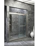 Kohler Fluence 3 / 8インチ厚ガラスバイパスシャワードア K-702217-L-NX 1