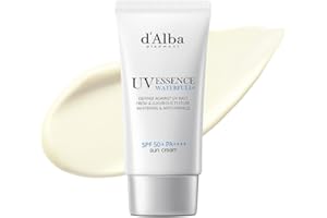 【d'Alba公式】ウォータフル UVエッセンス サンクリーム 顔 & ボディ用(50ml) (エッセンス) (※最短使用期間 : 27/02/18) Waterfull UV Essence Sun Cream - 化粧下地 日焼け止め 美容液 汗
