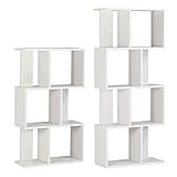 arne オープンラック 完成品 シェルフ ディスプレイ 飾り棚 alto3 alto4 ホワイトウッド 2点セット